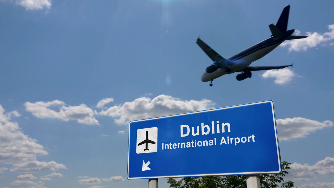 dublin airport – stock